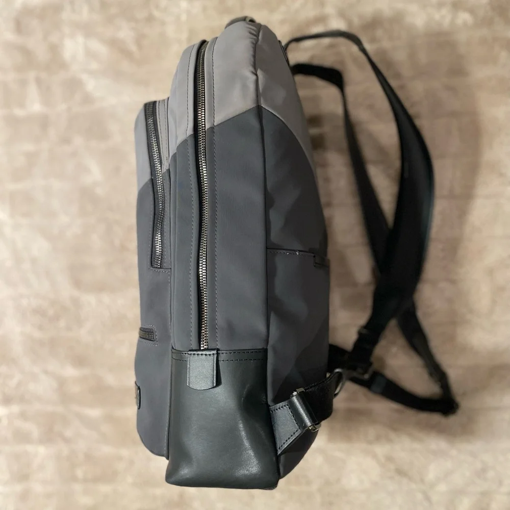 TUMI Harrison Nylon Bates. Gray/Black Backpack- Excellent condition